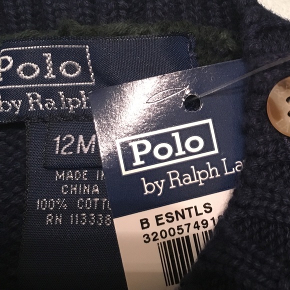 NWT: Polo by Ralph Lauren Crewneck Sweater - Picture 3 of 3